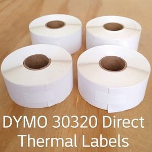 DYMO 30320 Direct Thermal Address Labels (1 1/8" x 3 1/2") 4 Rolls